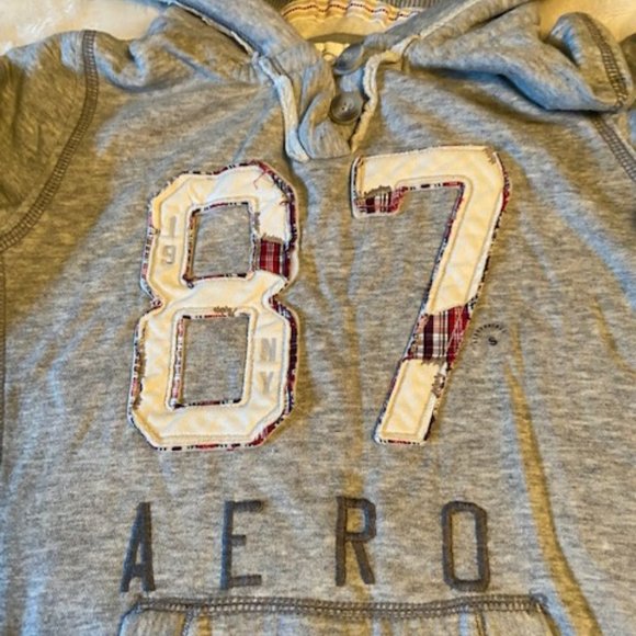 Aeropostale Grey Hoodie Ladies Junior Size Small NWOT - Picture 4 of 10